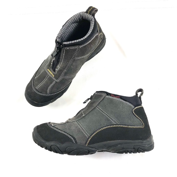 clarks mens zip up boots